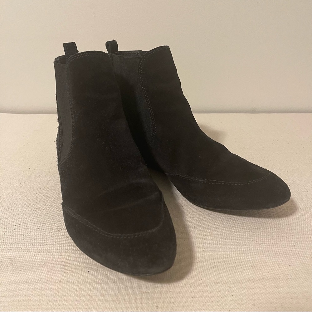 Stuart Weitzman Suede Booties - image 4
